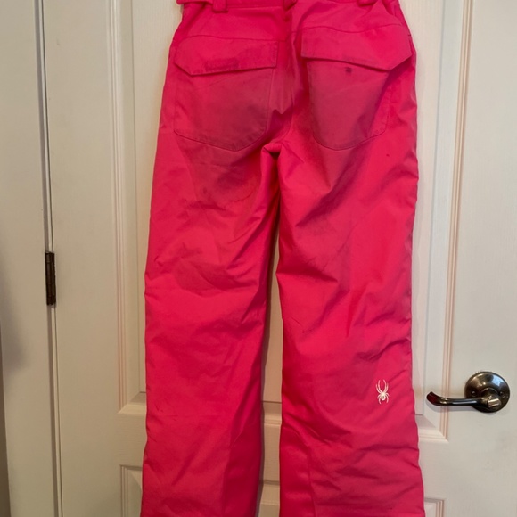 Hot Pink Snowpants - Picture 2 of 4